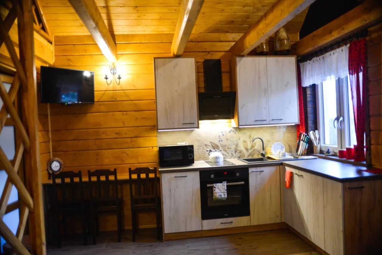 Domek Na Skarpie Zubrzyca Dolna Exteriér fotografie